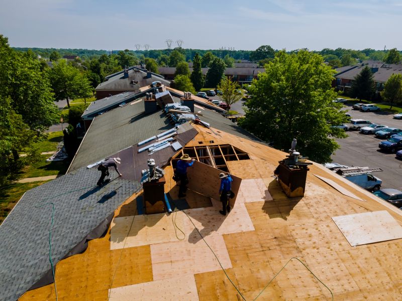 A Frame Roof Installation in Columbiana County, OH