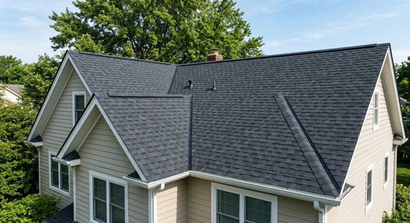 A Frame Roof Installation in Columbiana County, OH
