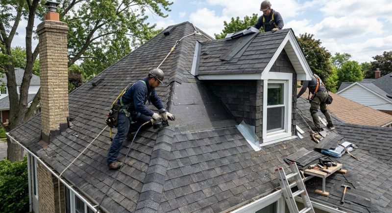 A Frame Roof Repair in Columbiana County, OH