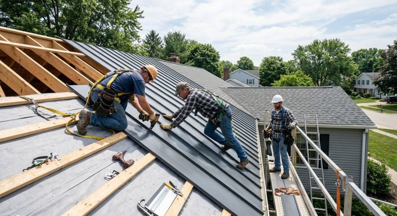 Aluminum Roof Construction in Columbiana County, OH