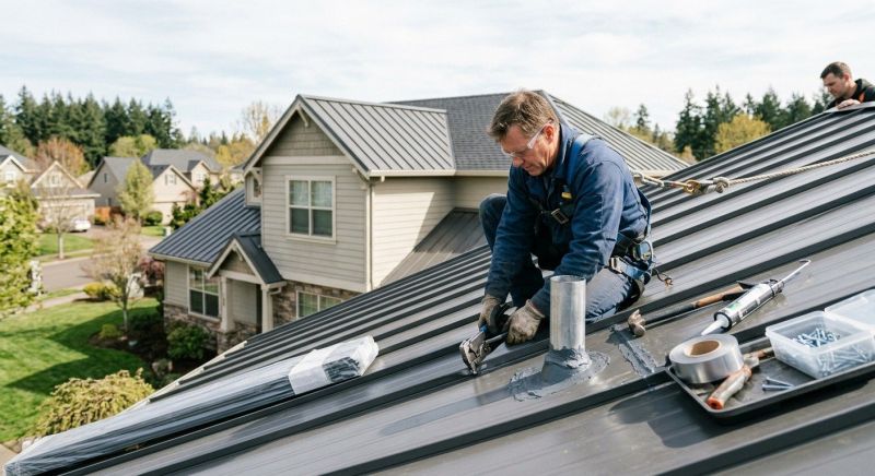 Aluminum Roofing Repair in Columbiana County, OH