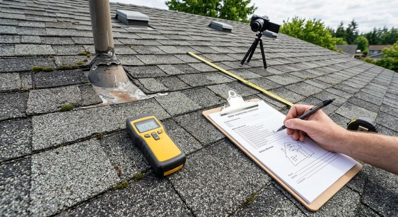 Asphalt Roof Inspection in Kensington, OH