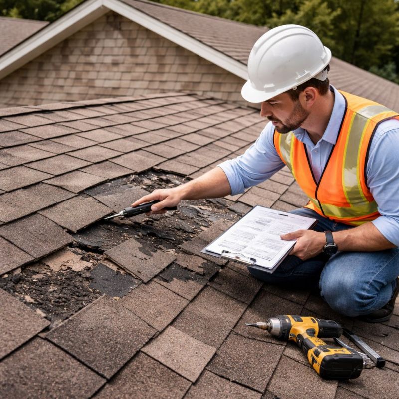 Asphalt Roof Inspection in Salem, OH