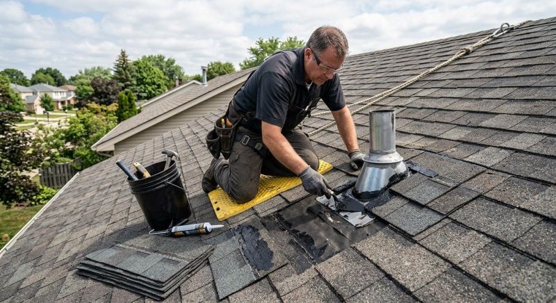 Asphalt Roof Leak Repair in Hartville, OH