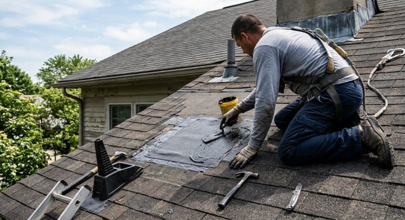 Asphalt Roof Leak Repair in Kensington, OH
