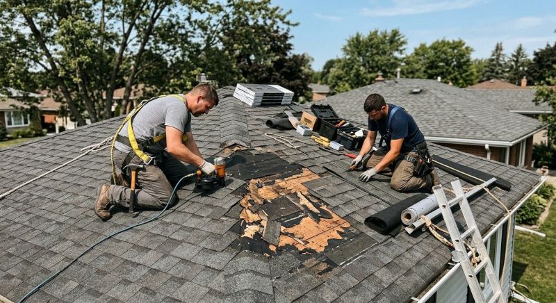 Asphalt Roof Repair in Campbell, OH