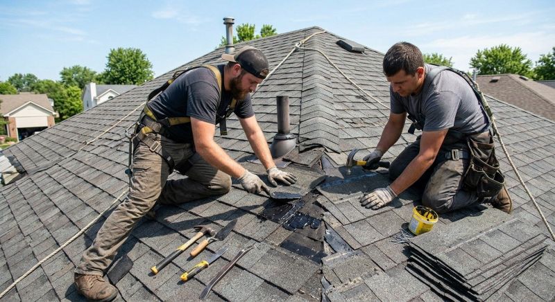 Asphalt Roof Repair in Columbiana County, OH