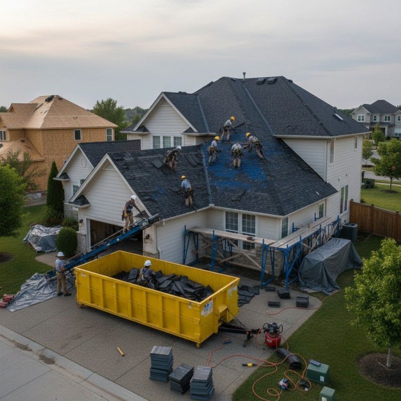 Asphalt Roof Replacement in North Benton, OH