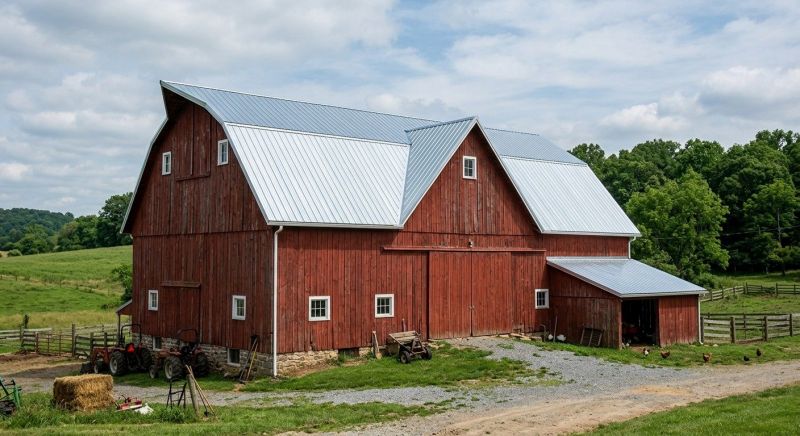 Barn Roof Replacement in Columbiana, OH