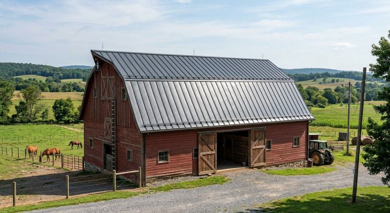 Barn Roof Replacement in Homeworth, OH
