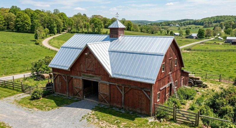 Barn Roof Replacement in Lisbon, OH
