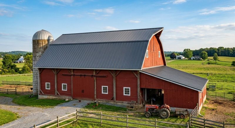 Barn Roof Replacement in Struthers, OH