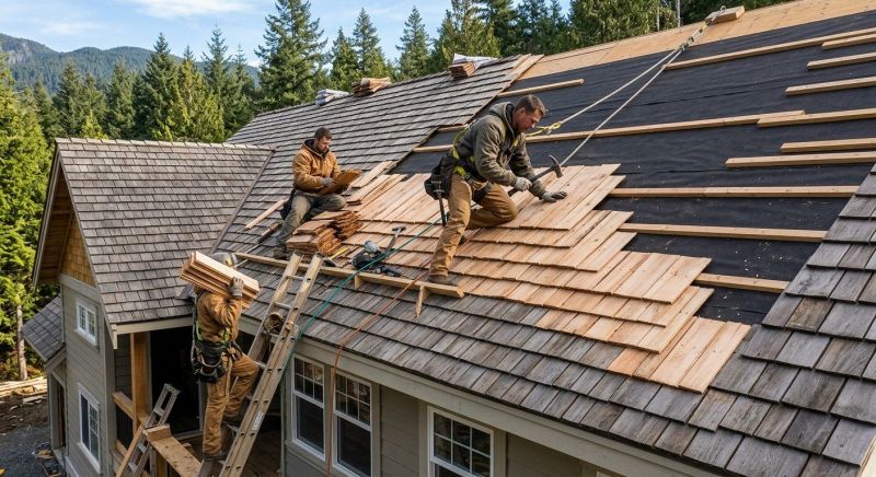 Cedar Roof Installation in Salineville, OH