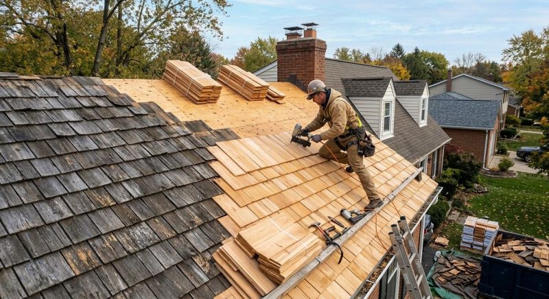 Cedar Roof Replacement in Enon Valley, PA