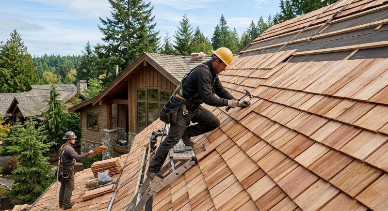 Cedar Shake Roof Construction in Mahoning County, OH