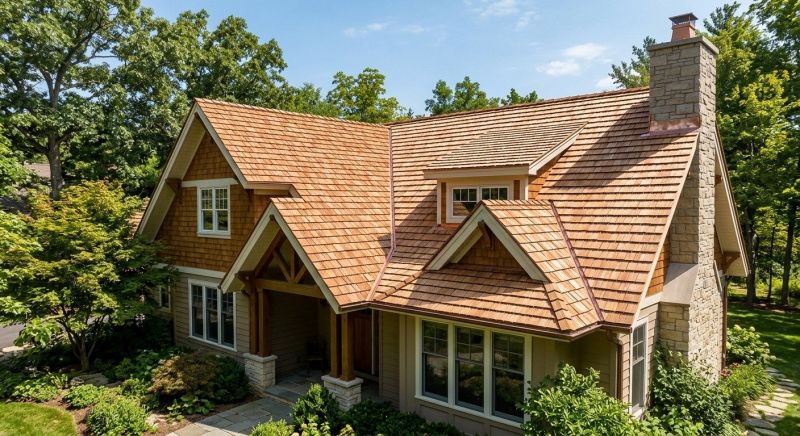 Cedar Shake Roof Construction in Mahoning County, OH