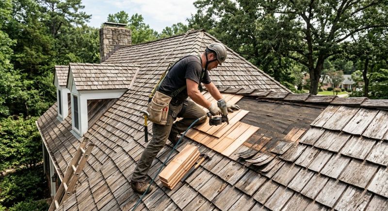 Cedar Shingles Repair in Berlin Center, OH