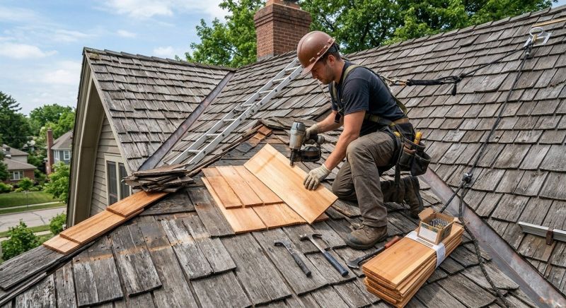 Cedar Shingles Repair in Enon Valley, PA