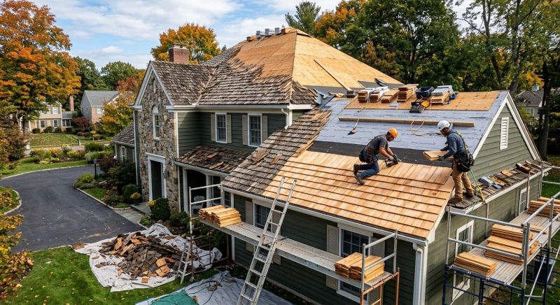 Cedar Shingles Replacement in Girard, OH