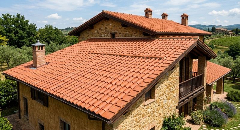 Clay Roof Installation in Damascus, OH