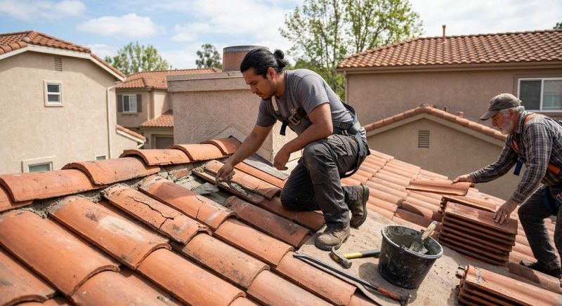 Clay Roof Leak Repair in Columbiana County, OH