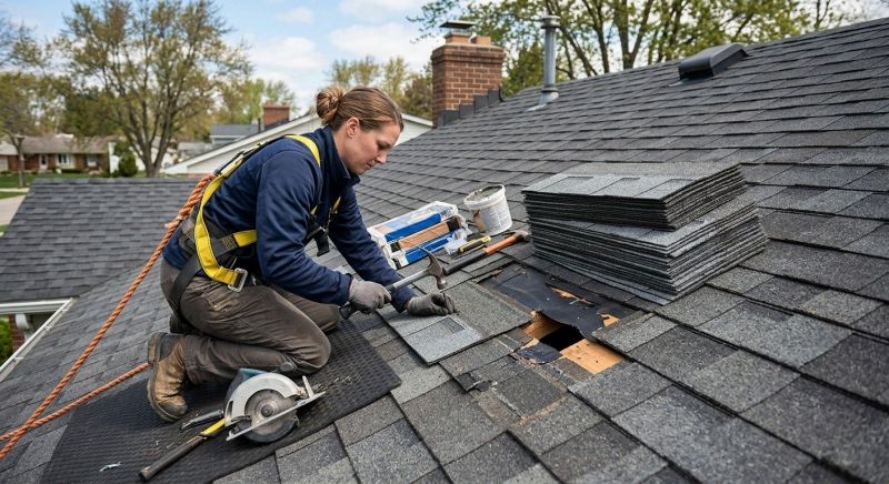 Composite Shingle Repair in Columbiana County, OH
