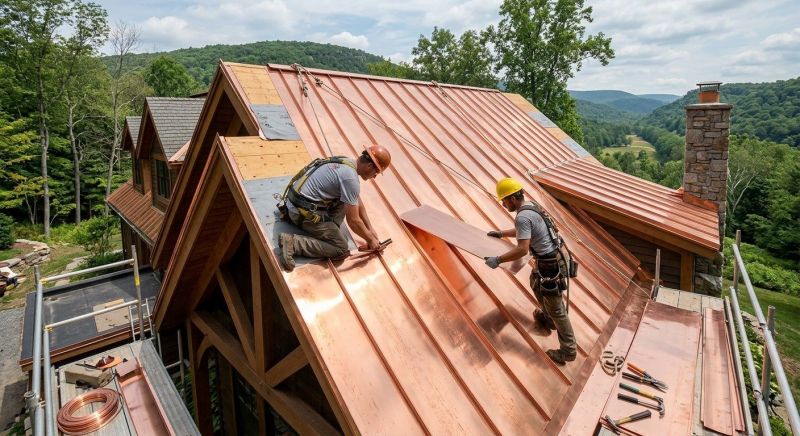 Copper Roof Installation in Columbiana County, OH