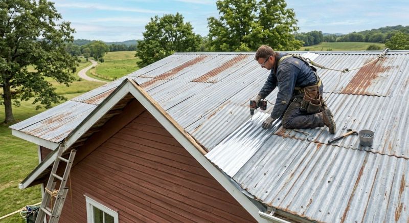 Copper Roof Repair in Columbiana County, OH