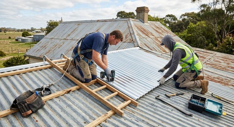 Corrugated Roof Repair in Deerfield, OH