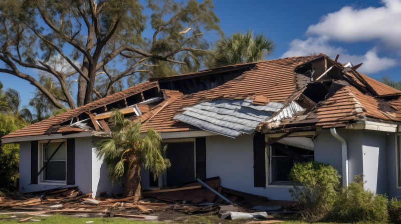 Damaged Roof Replacement in Columbiana, OH