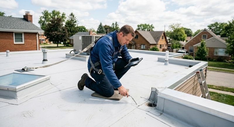 Epdm Roof Inspection in Columbiana County, OH