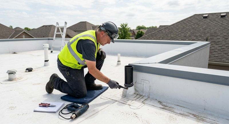 Epdm Roof Inspection in Columbiana County, OH