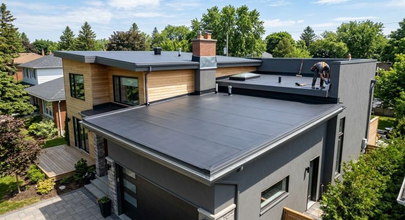 Epdm Roof Installation in Columbiana, OH