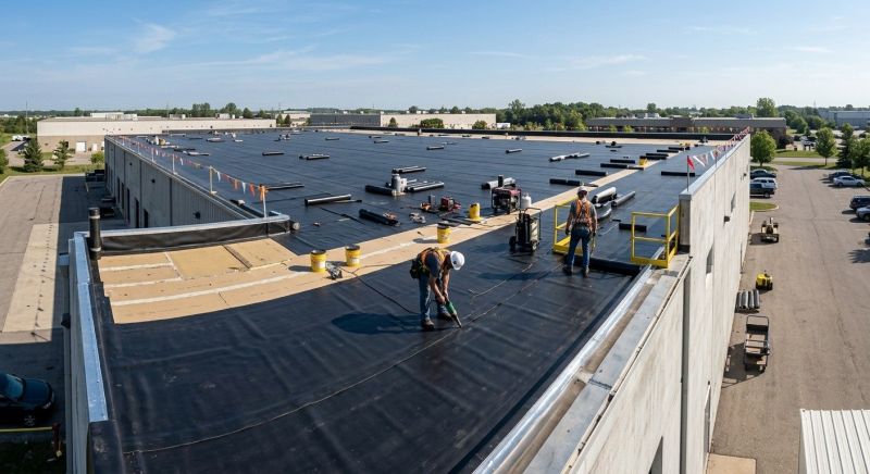 Flat Roof Installation in East Liverpool, OH