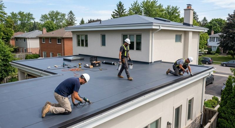 Flat Roof Installation in Rootstown, OH