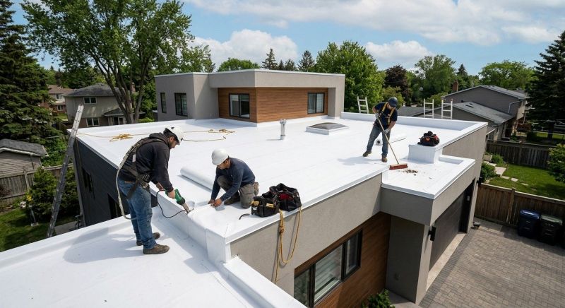 Flat Roof Installation in Salem, OH