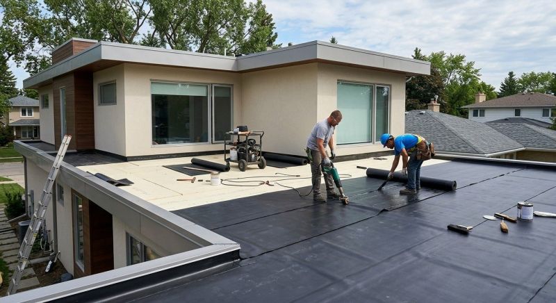 Flat Roof Installation in Youngstown, OH