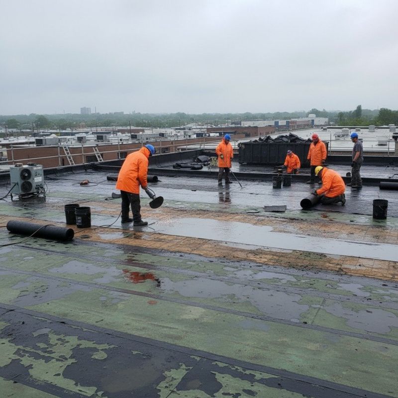 Flat Roof Repair in Columbiana County, OH