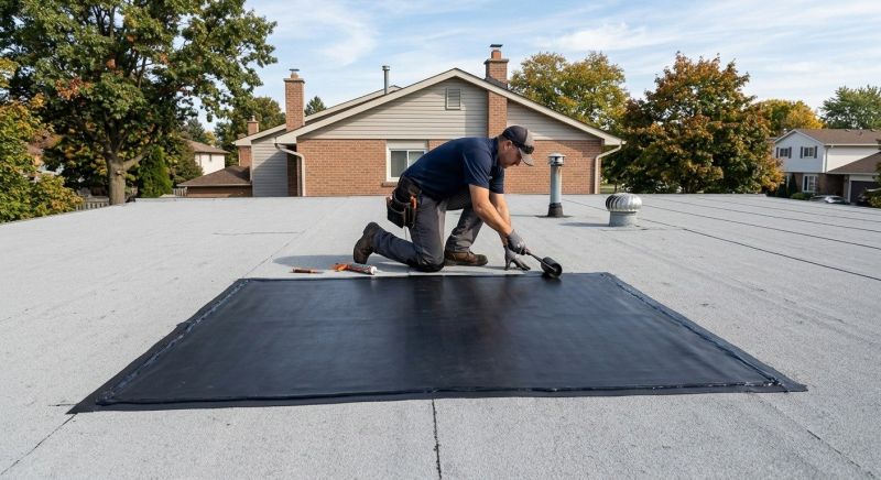 Flat Roof Repair in New Middletown, OH