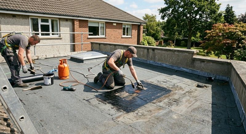 Flat Roof Repair in New Middletown, OH