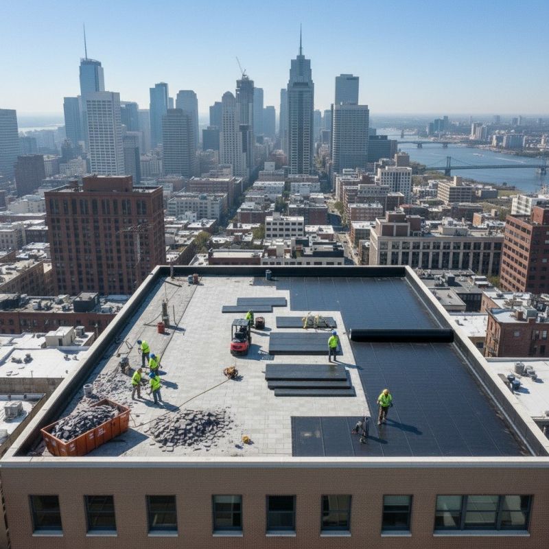 Flat Roof Replacement in Beloit, OH
