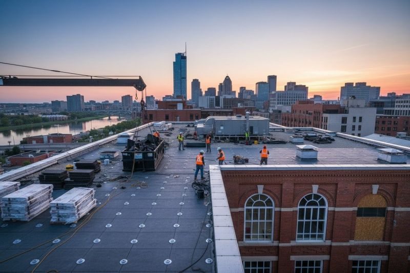 Flat Roof Replacement in East Liverpool, OH