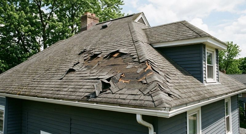 Hail Damage Roof Repair in Canfield, OH