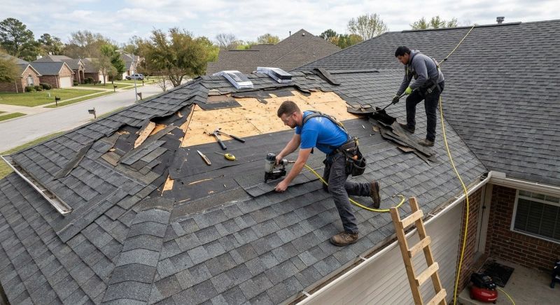 Hail Damage Roof Repair in Homeworth, OH