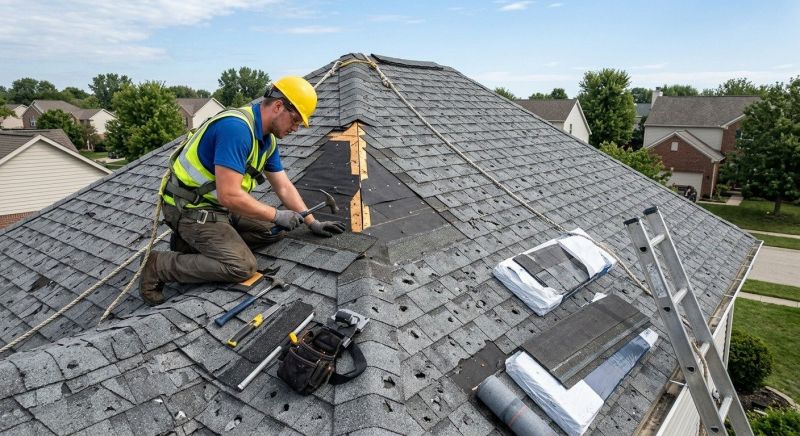Hail Damage Roof Repair in Salineville, OH