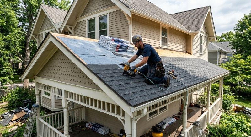 House Roof Installation in Canfield, OH