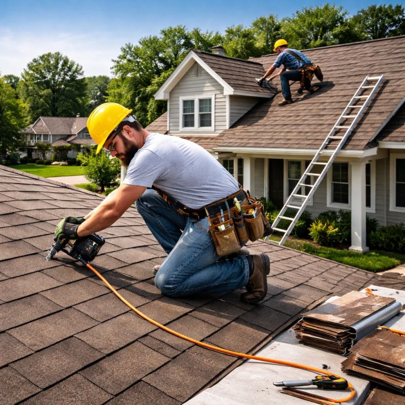 House Roof Installation in Girard, OH