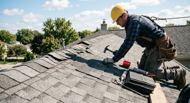 House Roof Repair in Beloit, OH