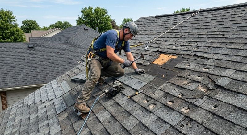 House Roof Repair in Columbiana, OH
