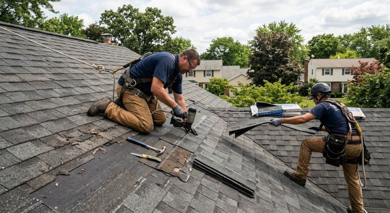 House Roof Repair in East Liverpool, OH